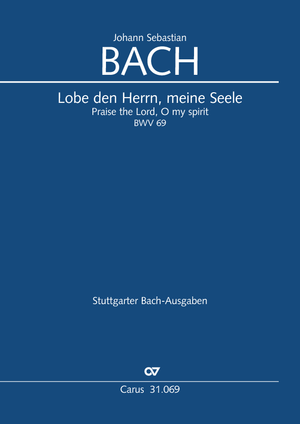 Lobe den Herrn, meine Seele Cantate pour l'élection du Conseil Conducteur